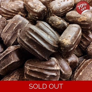 Beechs Dark Chocolate Covered Rose Turkish Delight - Beech's Misshapes